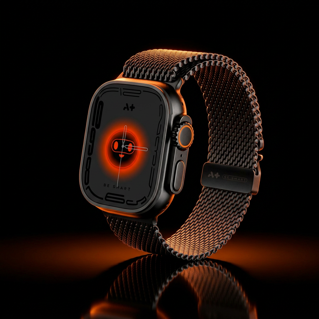 Smart-Watch Ultra Black